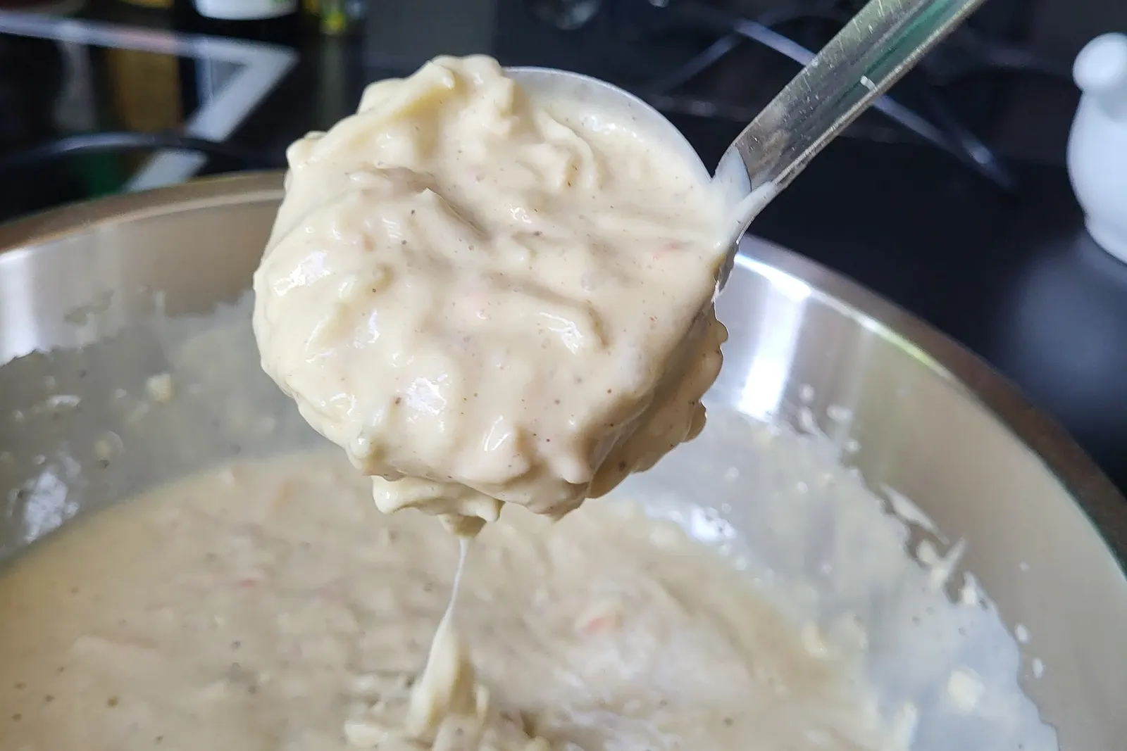 Waffle batter