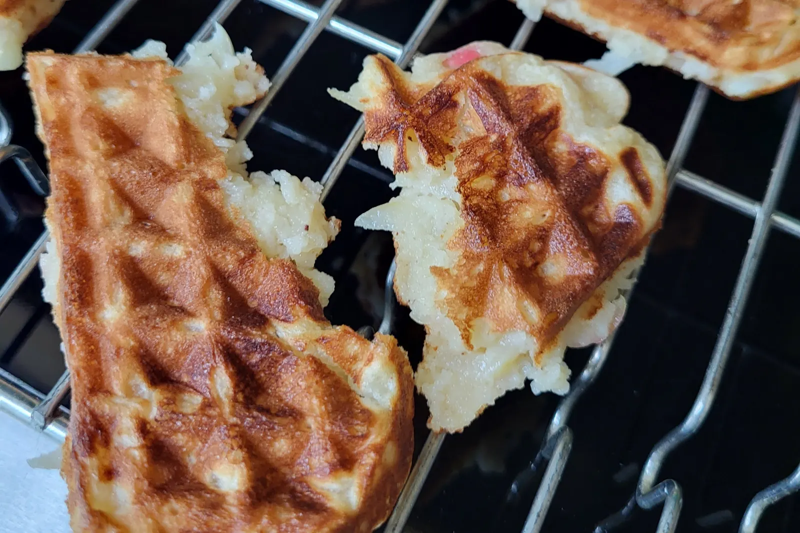 Torn waffle heart